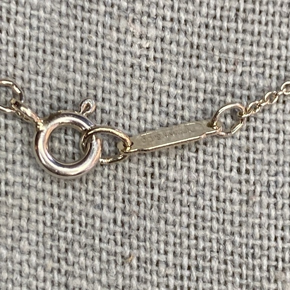 Tiffany&Co. Bow Pendant Necklace in Sterling Silver (16in) - Picture 6 of 6